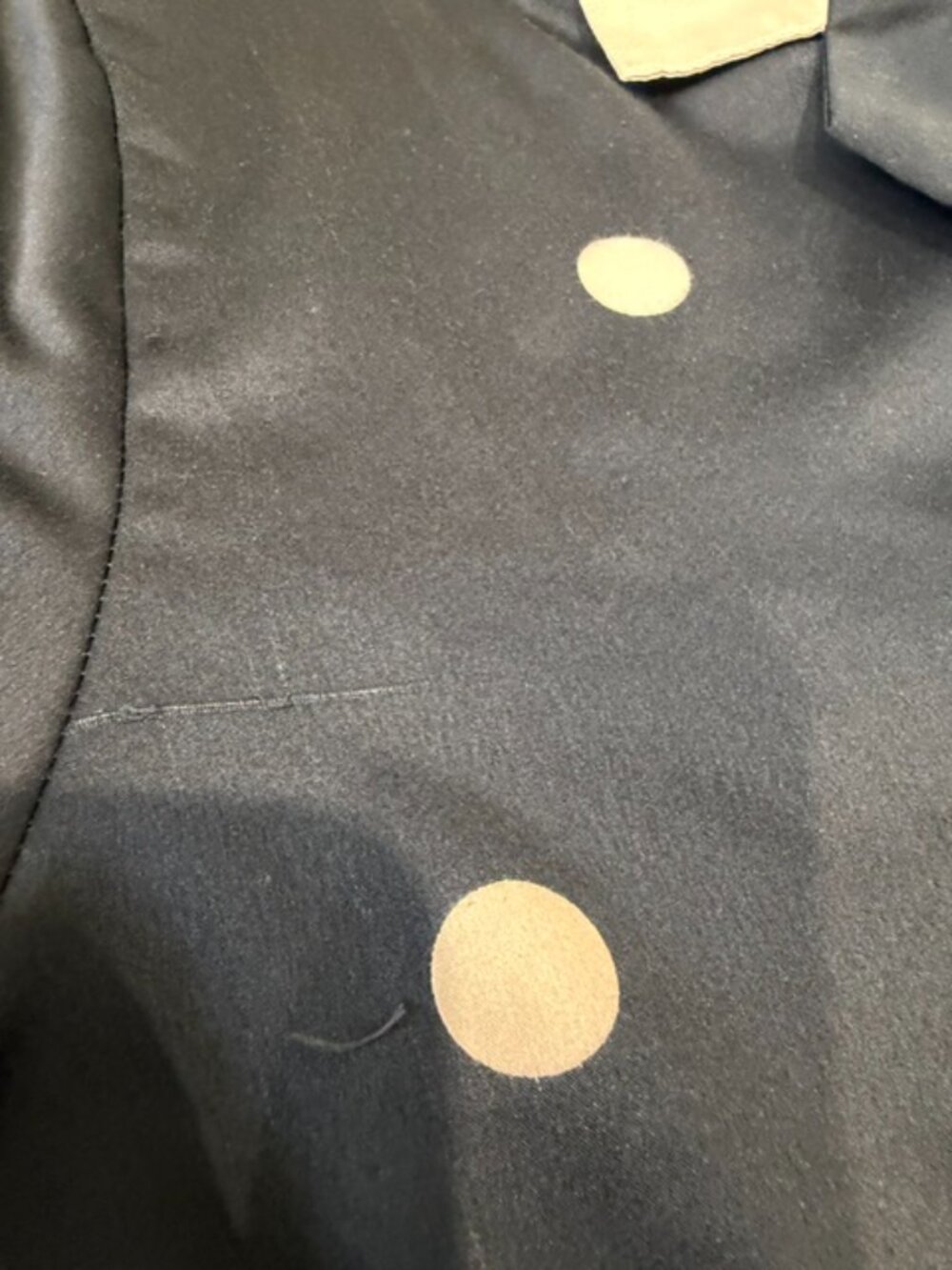 Kate Spade New York Blue White Polka Dot Pajama Set Size XL. - Picture 7 of 16